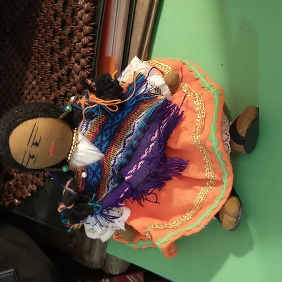 Mexican handmade doll - Picture 1 of 2